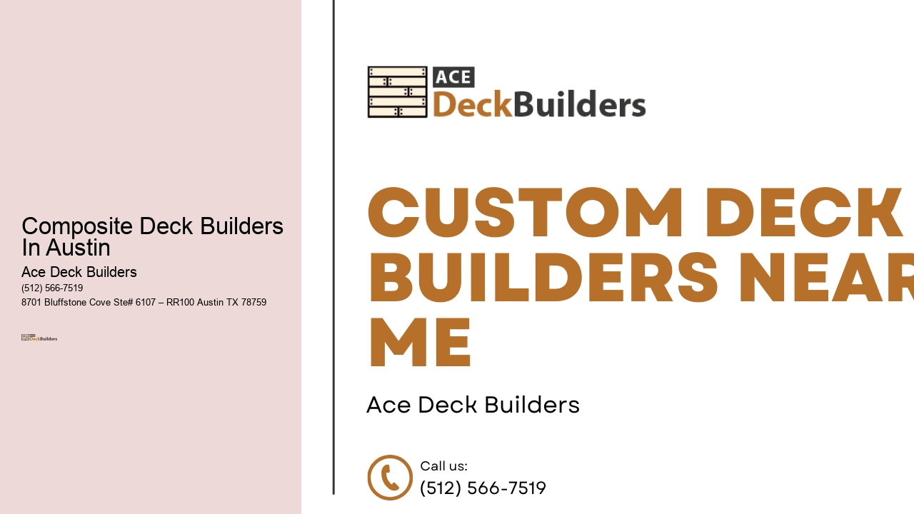 Composite Deck Builders In Austin 