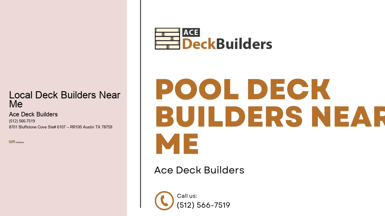 Local Deck Builders Near Me