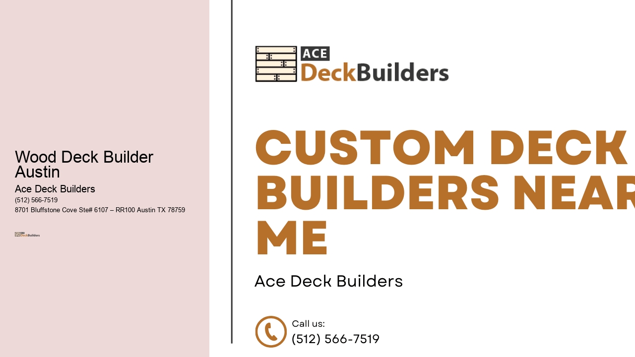 Wood Deck Builder  Austin 