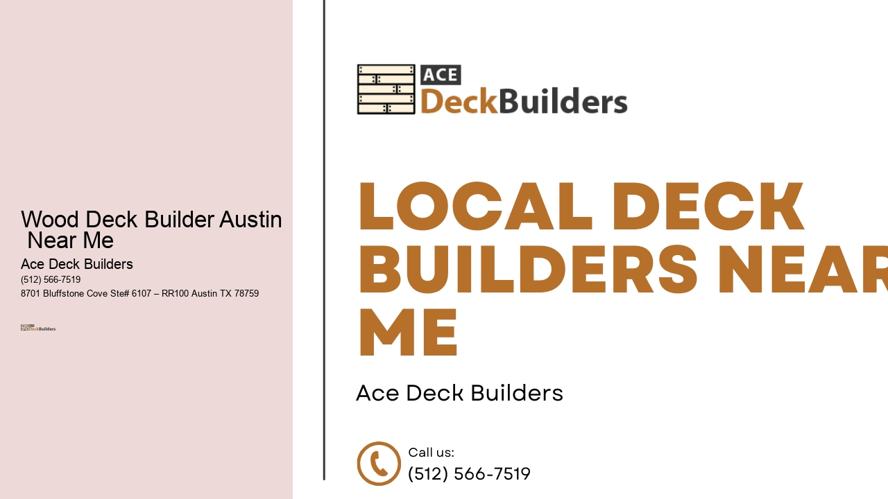 Wood Deck Builder Austin  Near Me